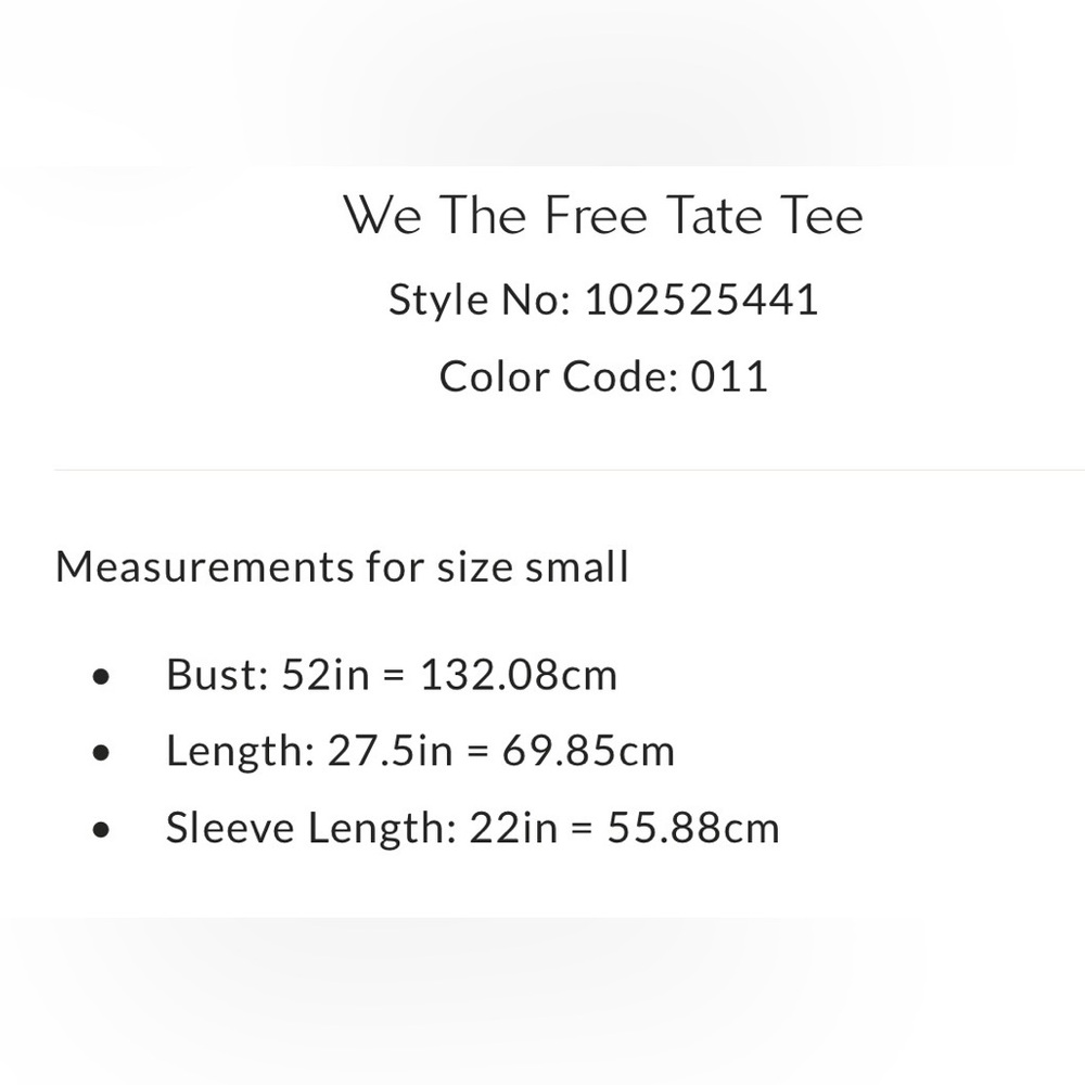 ▪️NWT We The Free Tate Tee - Picture 5 of 10